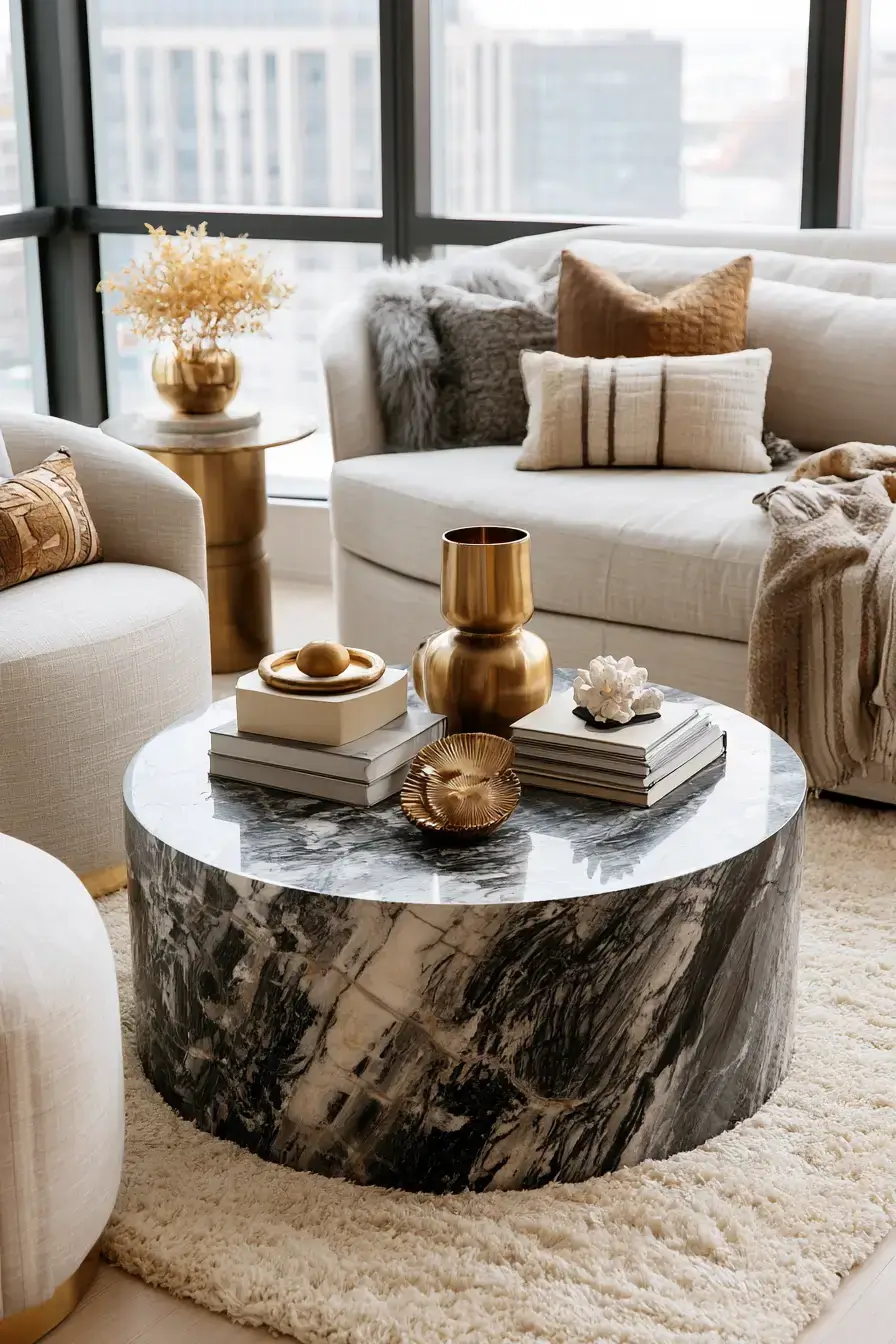 6 calm arhaus marble style