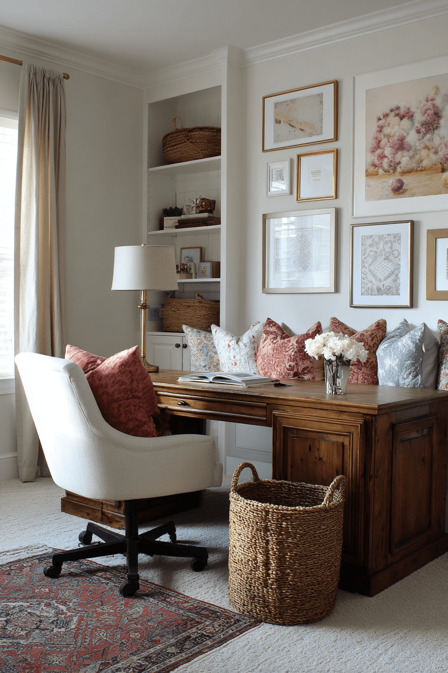 8 welcoming pottery barn workspace