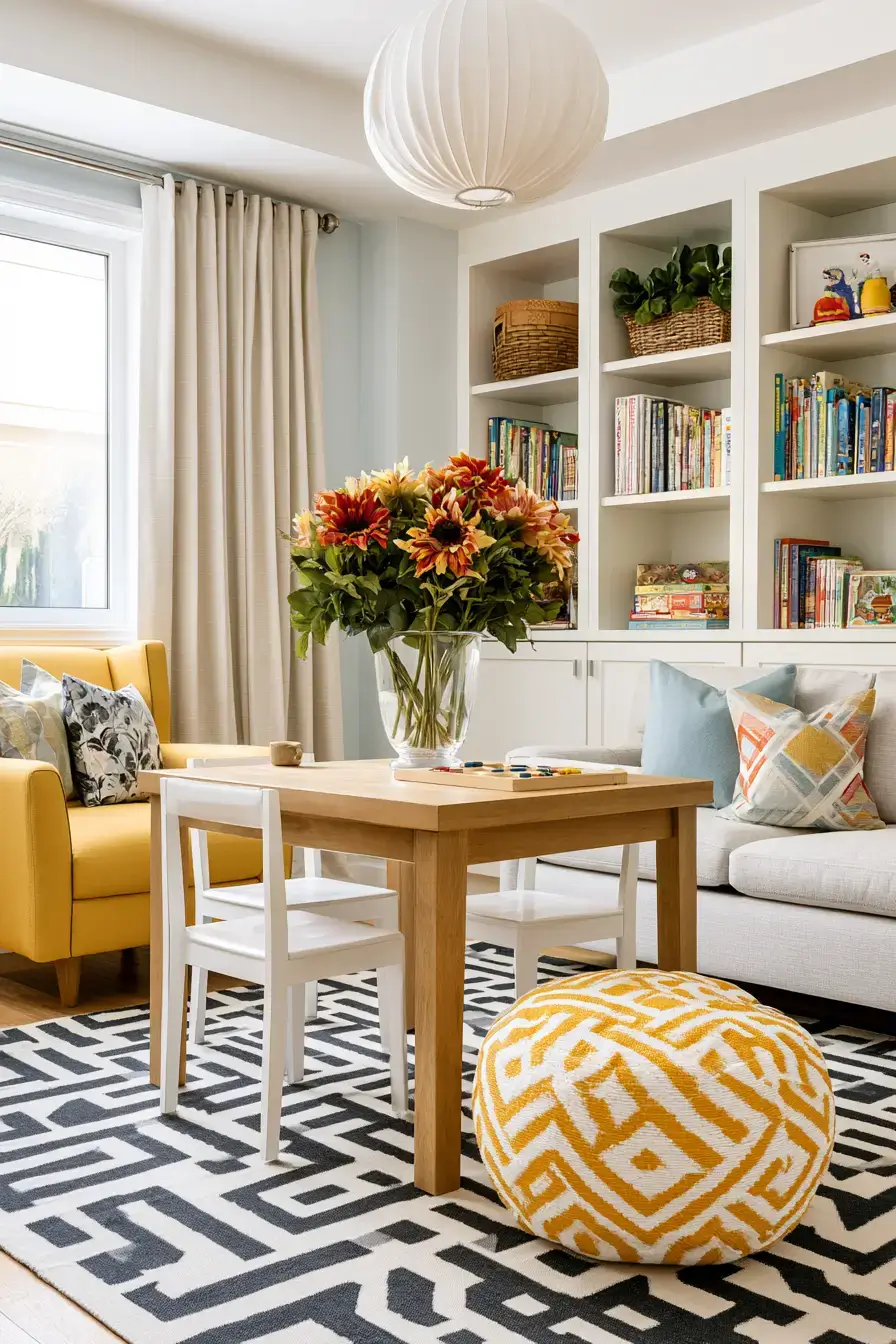 9 cheerful crate barrel room