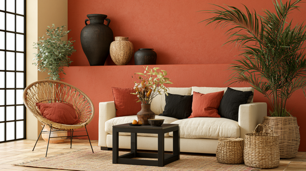 afrohemian decor living room2