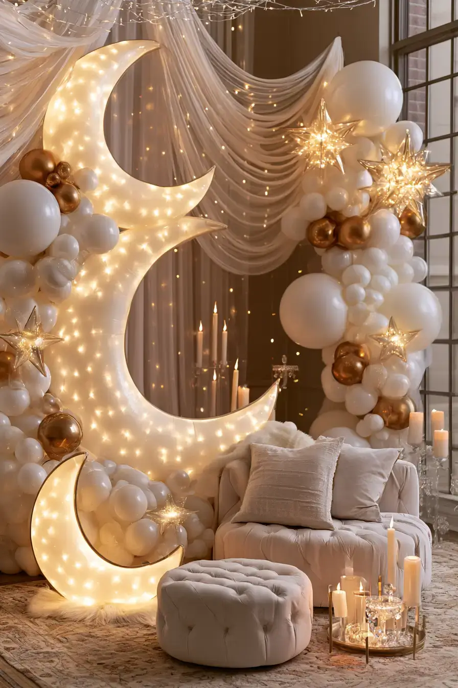 1 moon party decorating inspiration 1