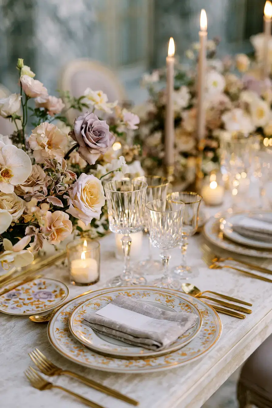 10 elegant reception table inspiration 1
