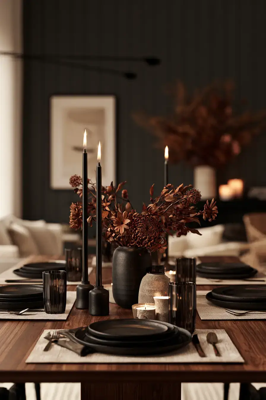 10 modern thanksgiving table inspiration 1