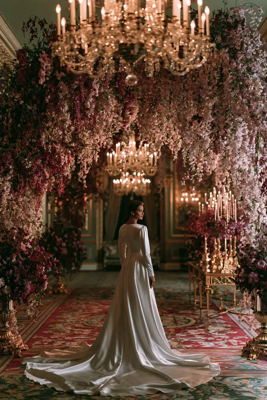 27 Breathtaking Satin Wedding Dresses with Sleeves for Classic Elegance 11 morilee timeless wedding fashion 1