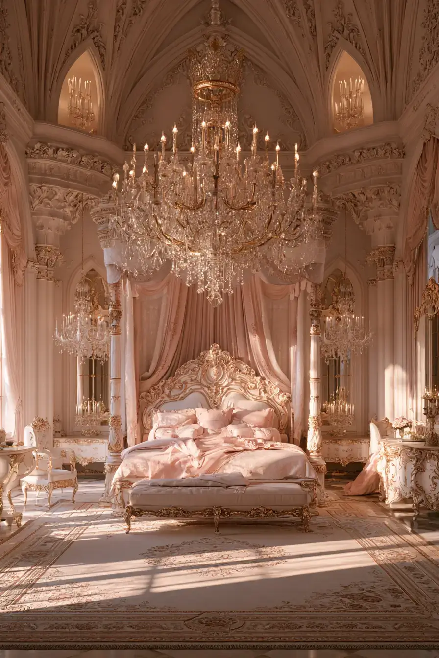 27 Fantasy Royal Bedroom Inspirations For Elegant Living 11 princess fantasy royal bedroom retreat 1