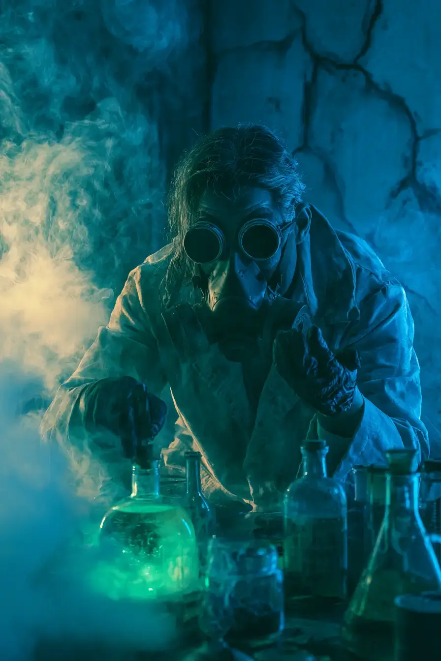 27 Spooky Mad Scientist Costume Ideas for an Unforgettable Night 11 scary laboratory costume 1
