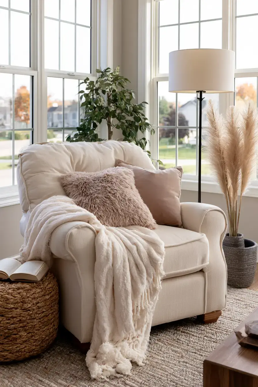 27 Reading Chair Ideas to Make Your Home Feel Extra Cozy 12 walmart comfort chair ideas 1