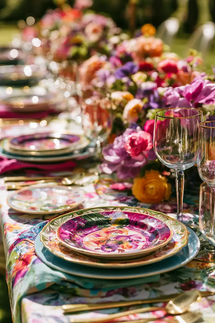 13 floral dining table ideas 1