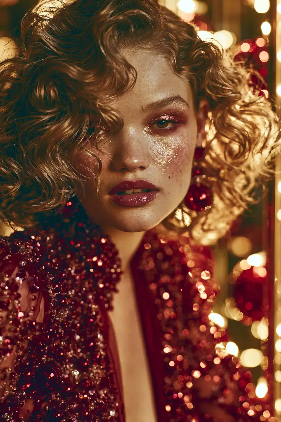 13 simple glam hair for the holidays 1