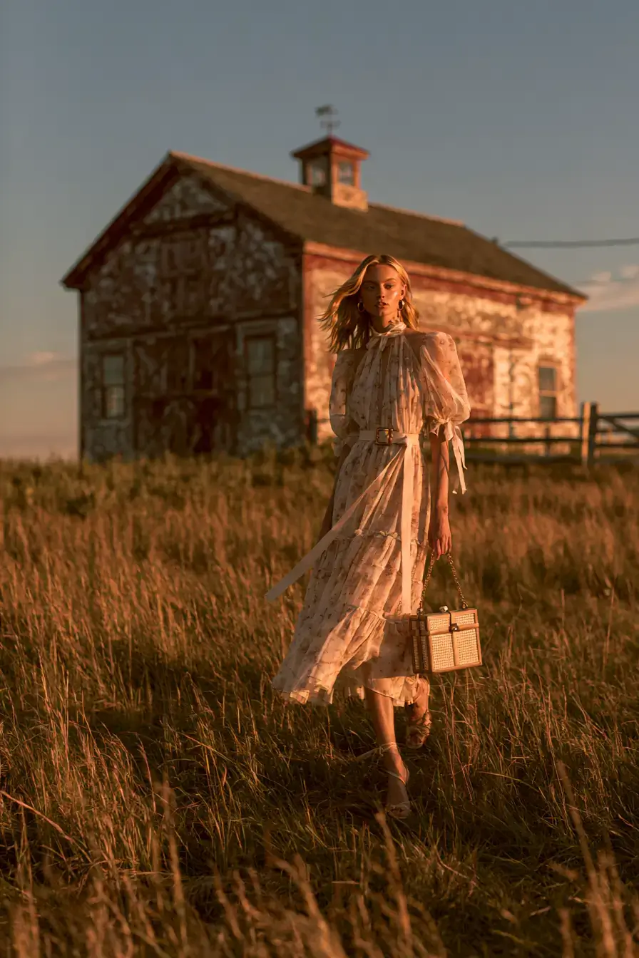 27 Barn Wedding Guest Outfit Ideas That Fit Any Season 15 midi dress wedding inspiration 1