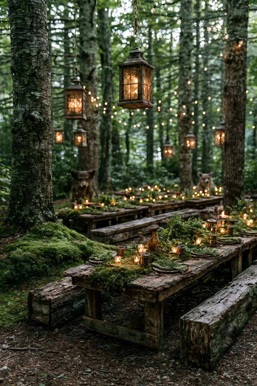 15 woodland inspired birthday theme 1