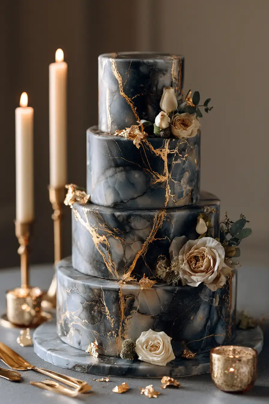 16 luxury marble layer cake 1