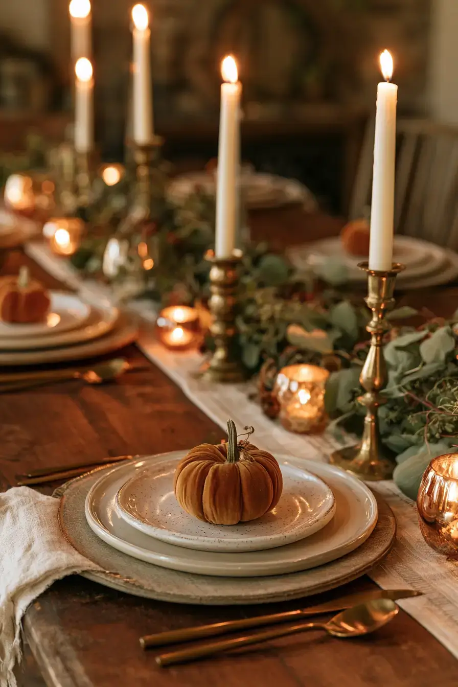 16 sophisticated thanksgiving table decor 1