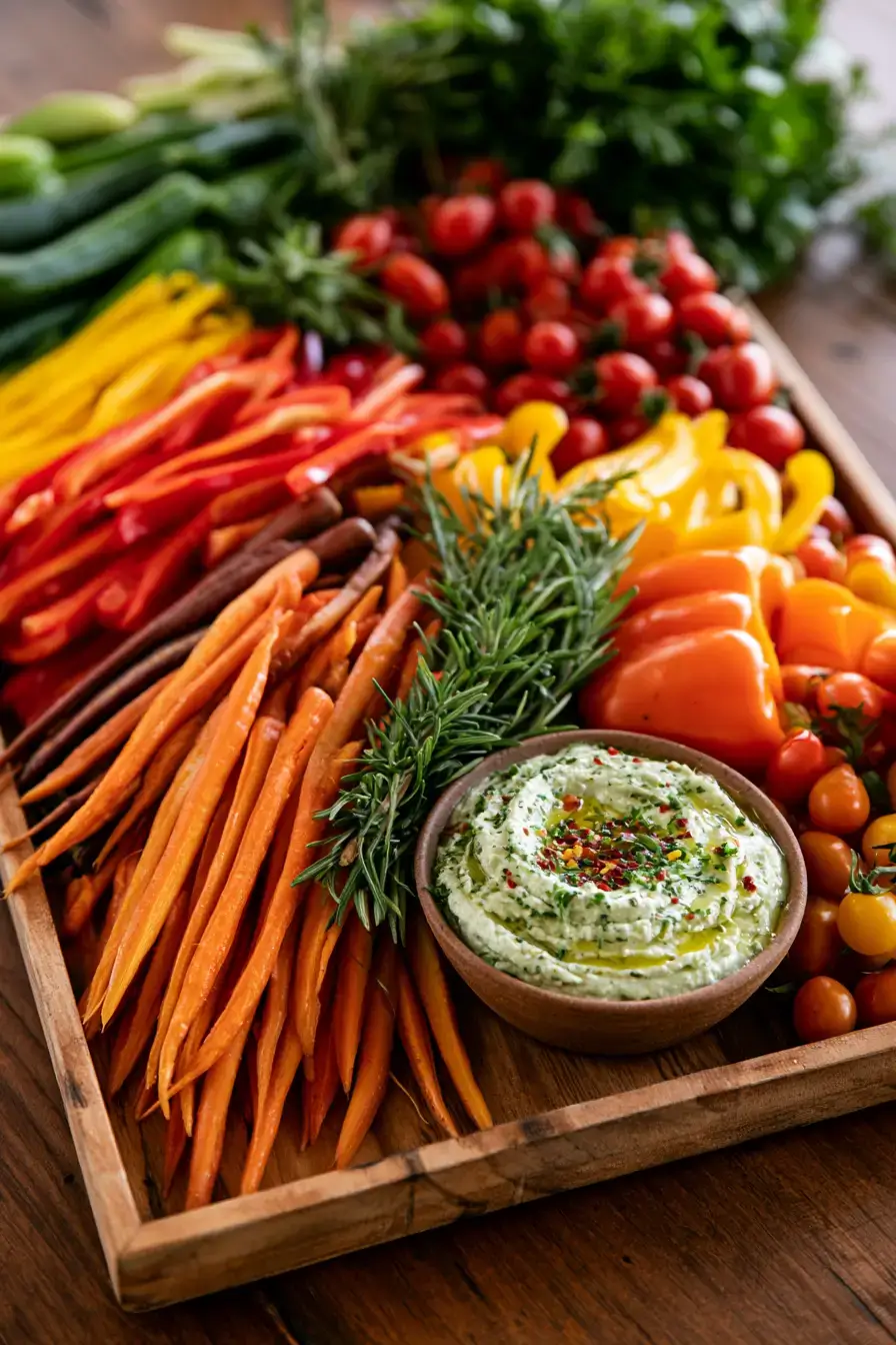 17 fresh veggie platters for weddings 1