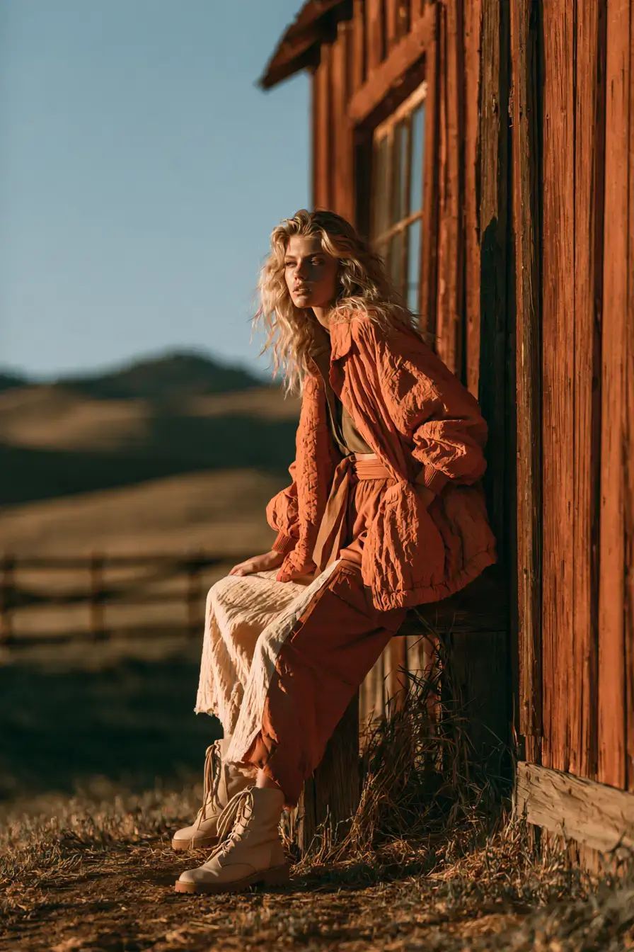 27 Barn Wedding Guest Outfit Ideas That Fit Any Season 18 earth tone wedding outfit ideas 1