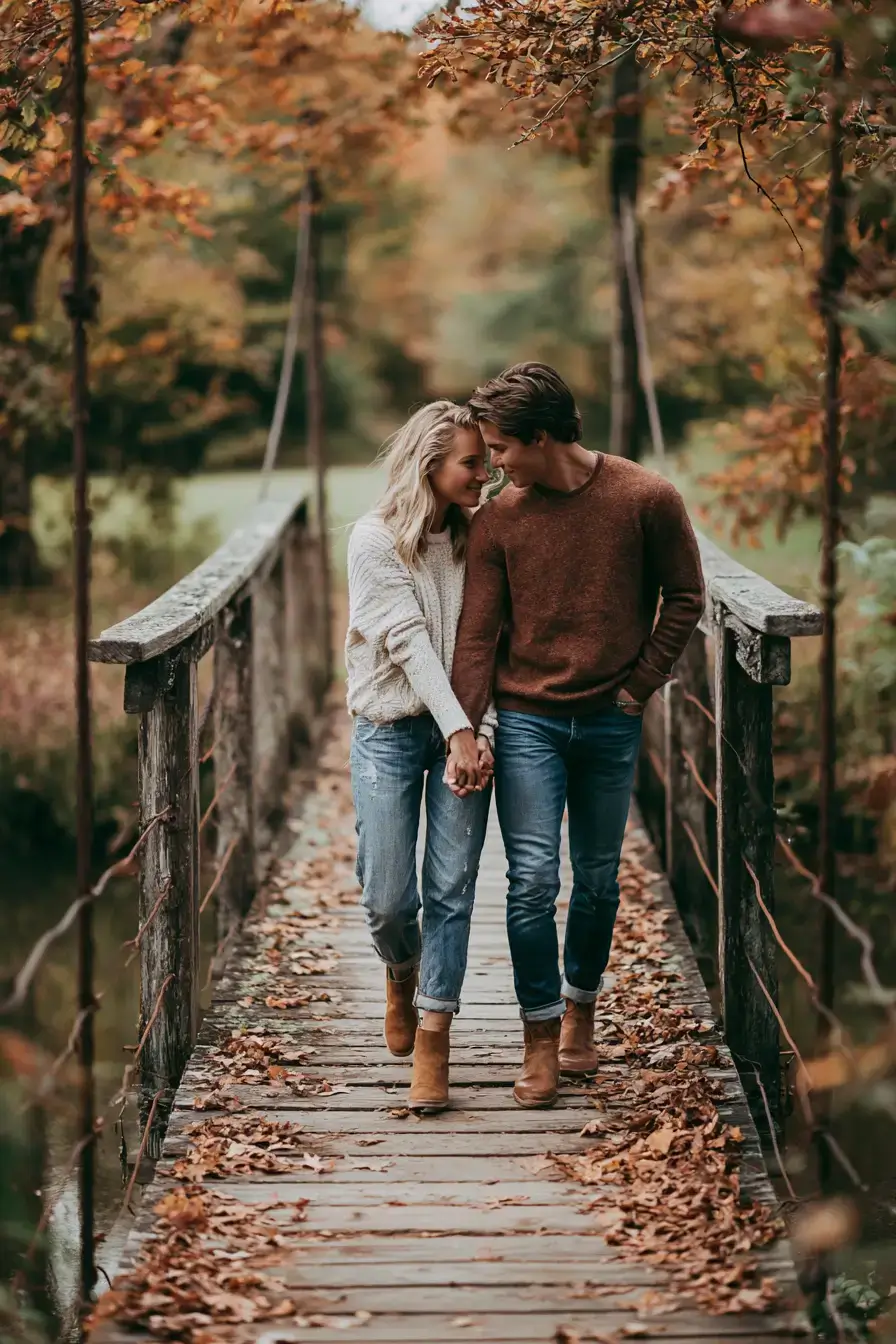 27 Stunning Fall Engagement Outfit Ideas for Picture Perfect Photos 18 gap effortless fall outfits 1