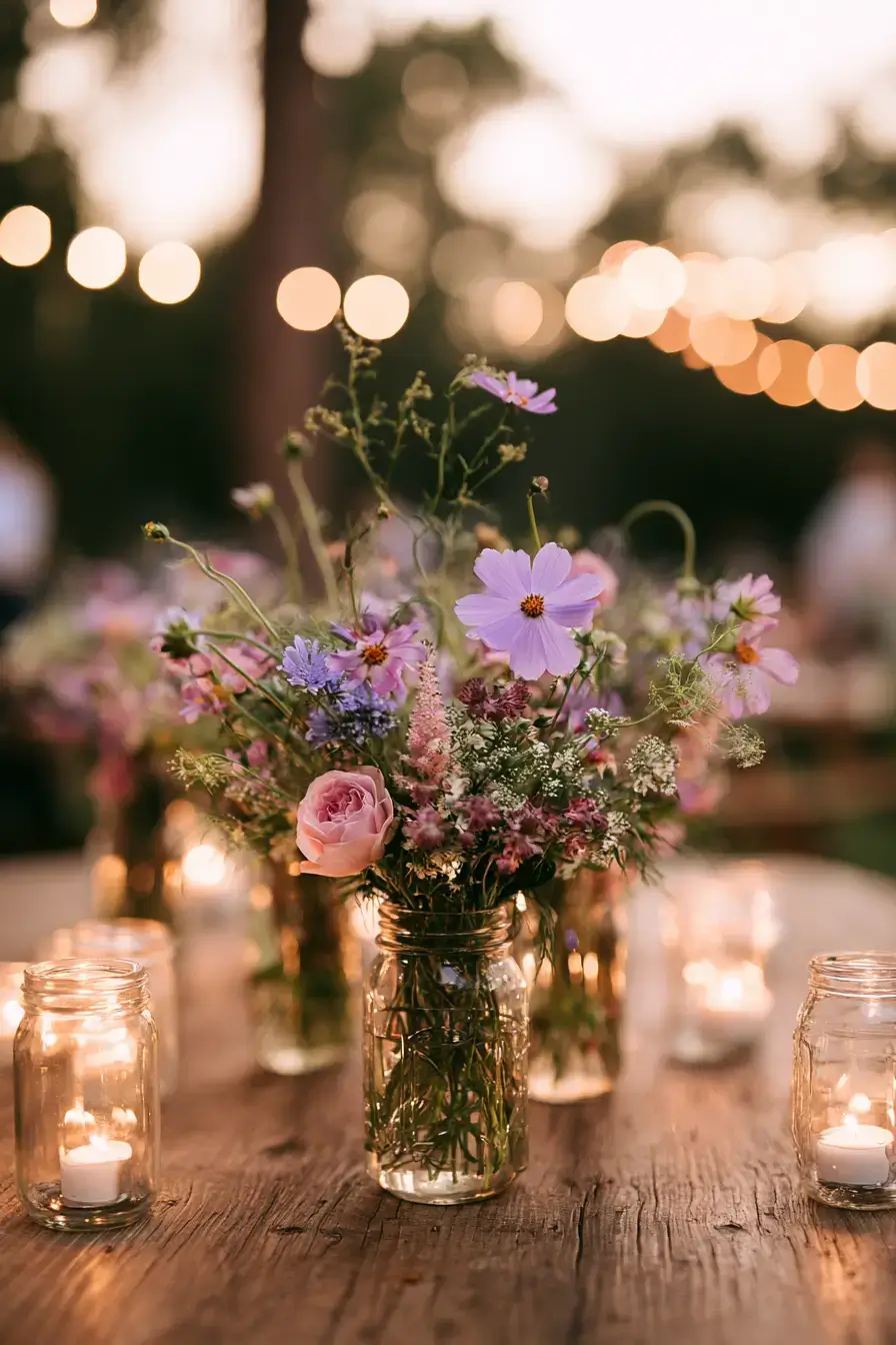 27 Bud Vase Wedding Centerpiece Ideas for Elegant Receptions 19 garden wedding vase elegance 1