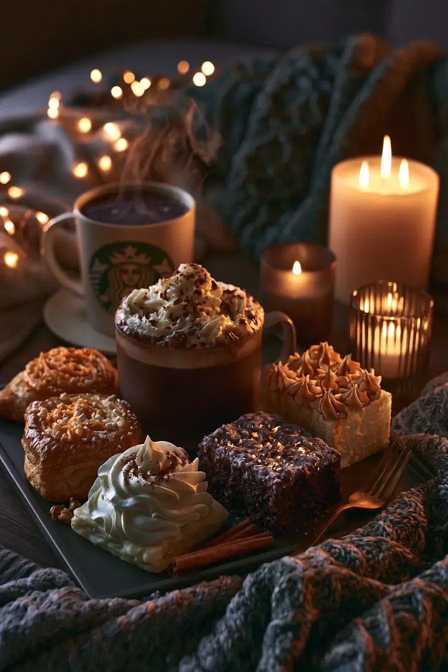 27 Romantic Dinner Ideas for the Perfect Candlelit Evening 19 starbucks inspired cozy dessert evening 1