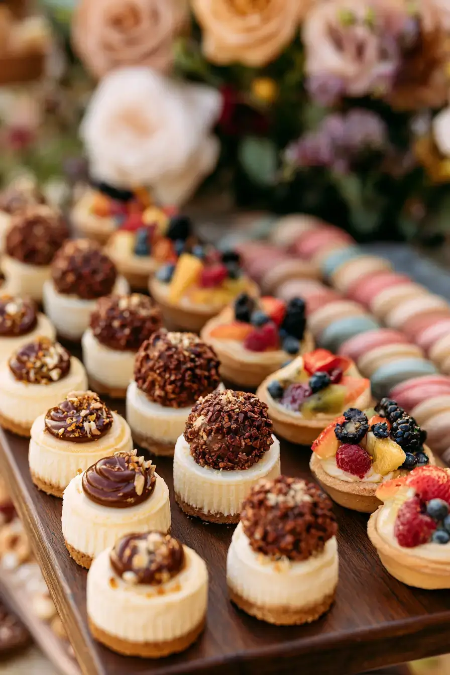 19 sweet mini desserts for weddings 1