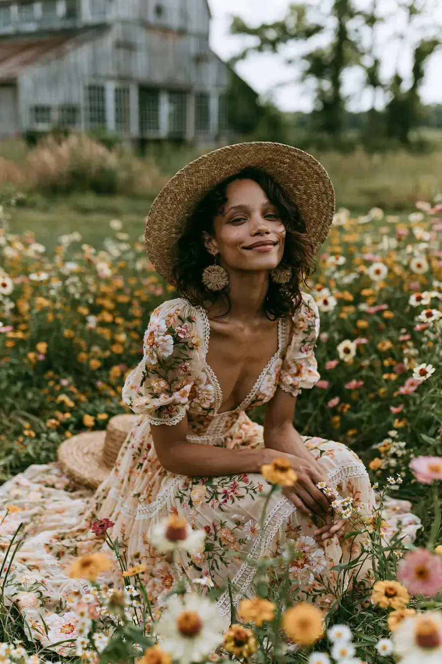 27 Barn Wedding Guest Outfit Ideas That Fit Any Season 2 anthropologie wedding guest fashion 1