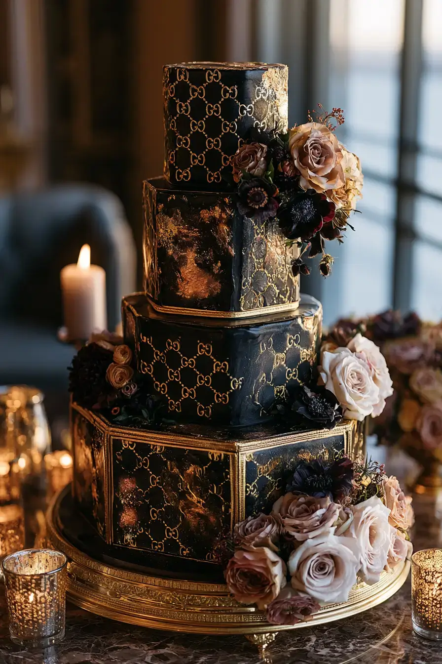 2 luxury fashion cake design 1