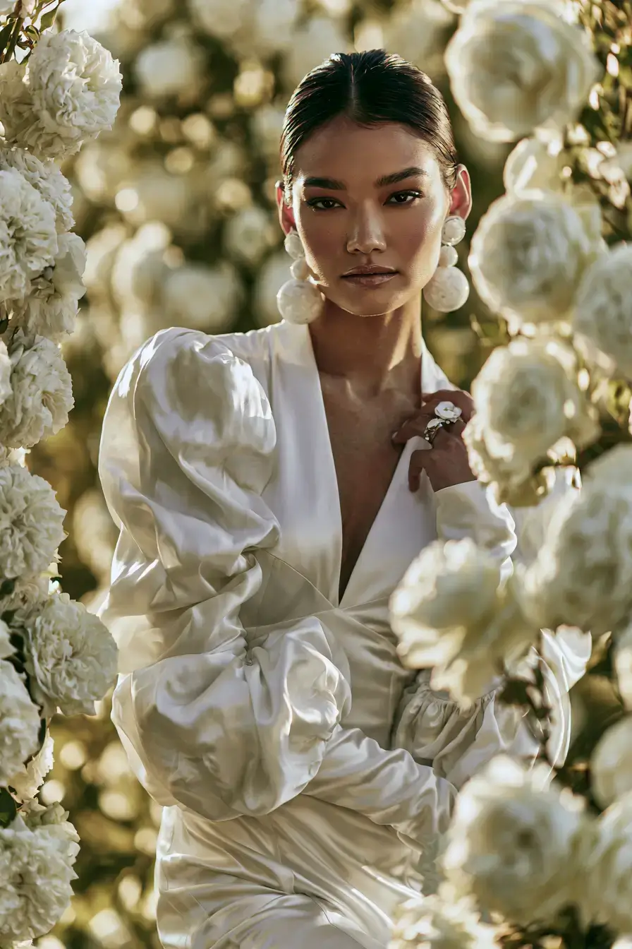 27 Breathtaking Satin Wedding Dresses with Sleeves for Classic Elegance 2 radiant bridal satin collection 1