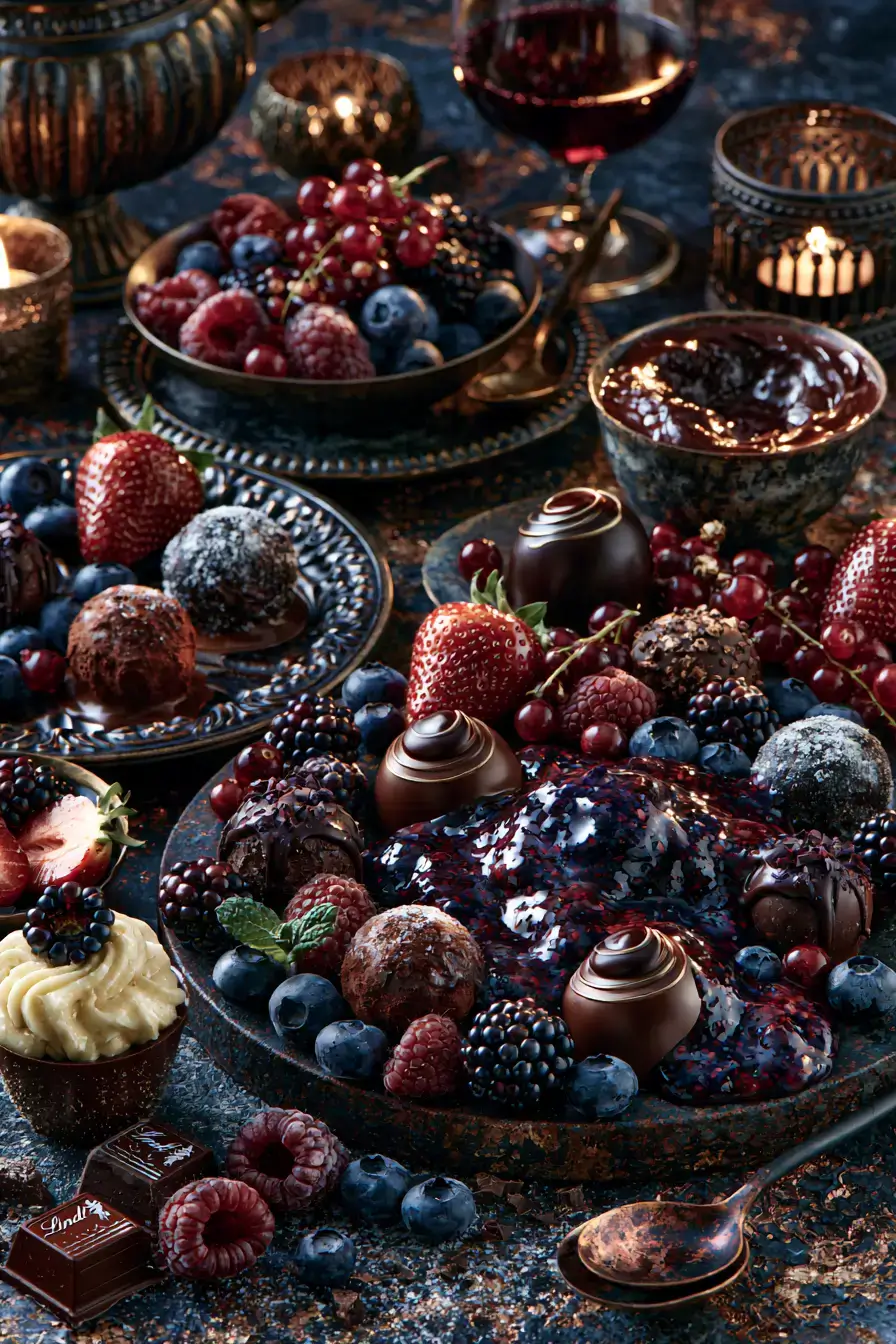 27 Romantic Dinner Ideas for the Perfect Candlelit Evening 21 lindt inspired elegant sweet romance 1