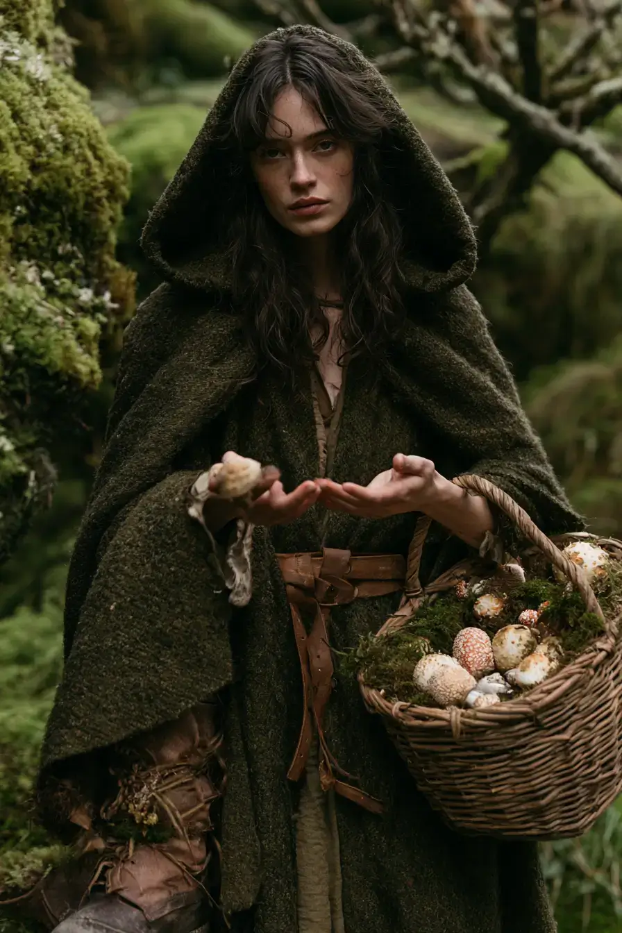 27 Wicked Witch Costumes for a Magical Halloween 21 rustic nature witch costume looks 1