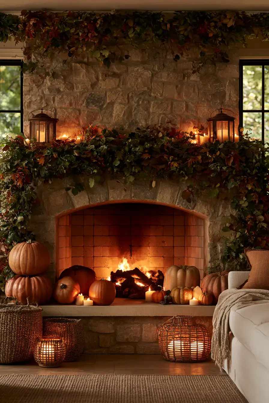 22 cozy fireplace decorating inspiration 1