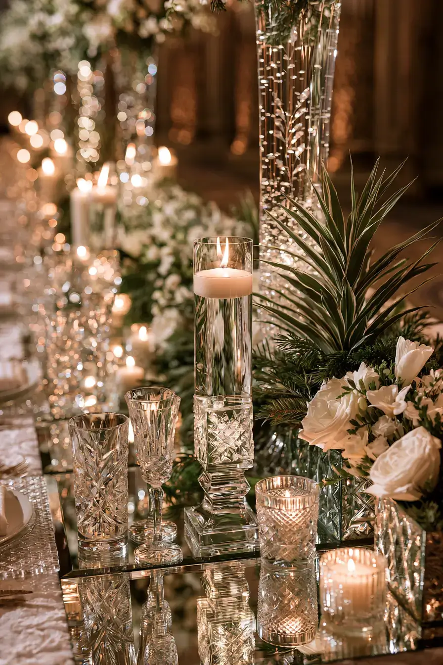 22 crystal inspired holiday centerpieces 1