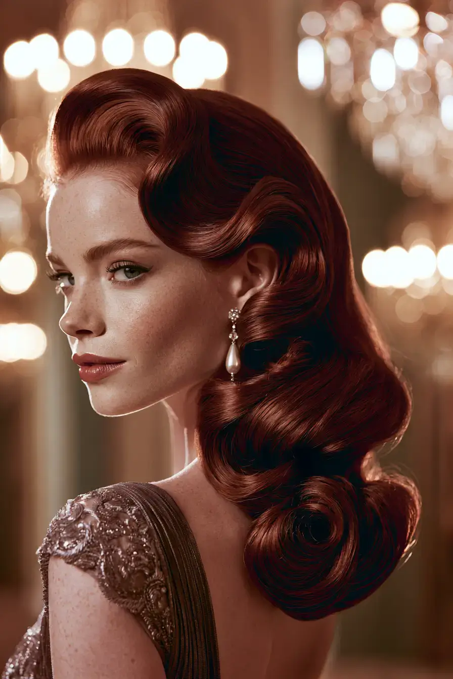 22 elegant hairstyles for holiday parties 1