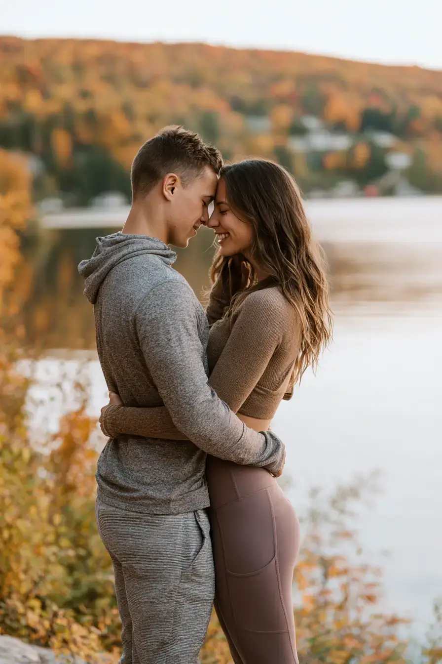 27 Stunning Fall Engagement Outfit Ideas for Picture Perfect Photos 22 lululemon cozy outdoor fashion 1