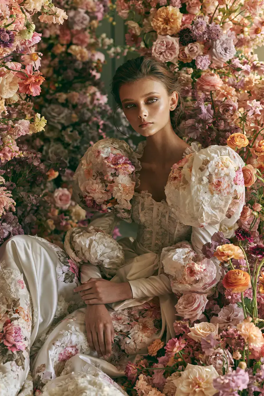 27 Breathtaking Satin Wedding Dresses with Sleeves for Classic Elegance 22 romantic puff sleeve collection 1