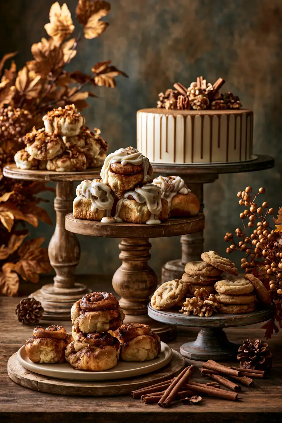 23 cinnamon dessert display ideas 1