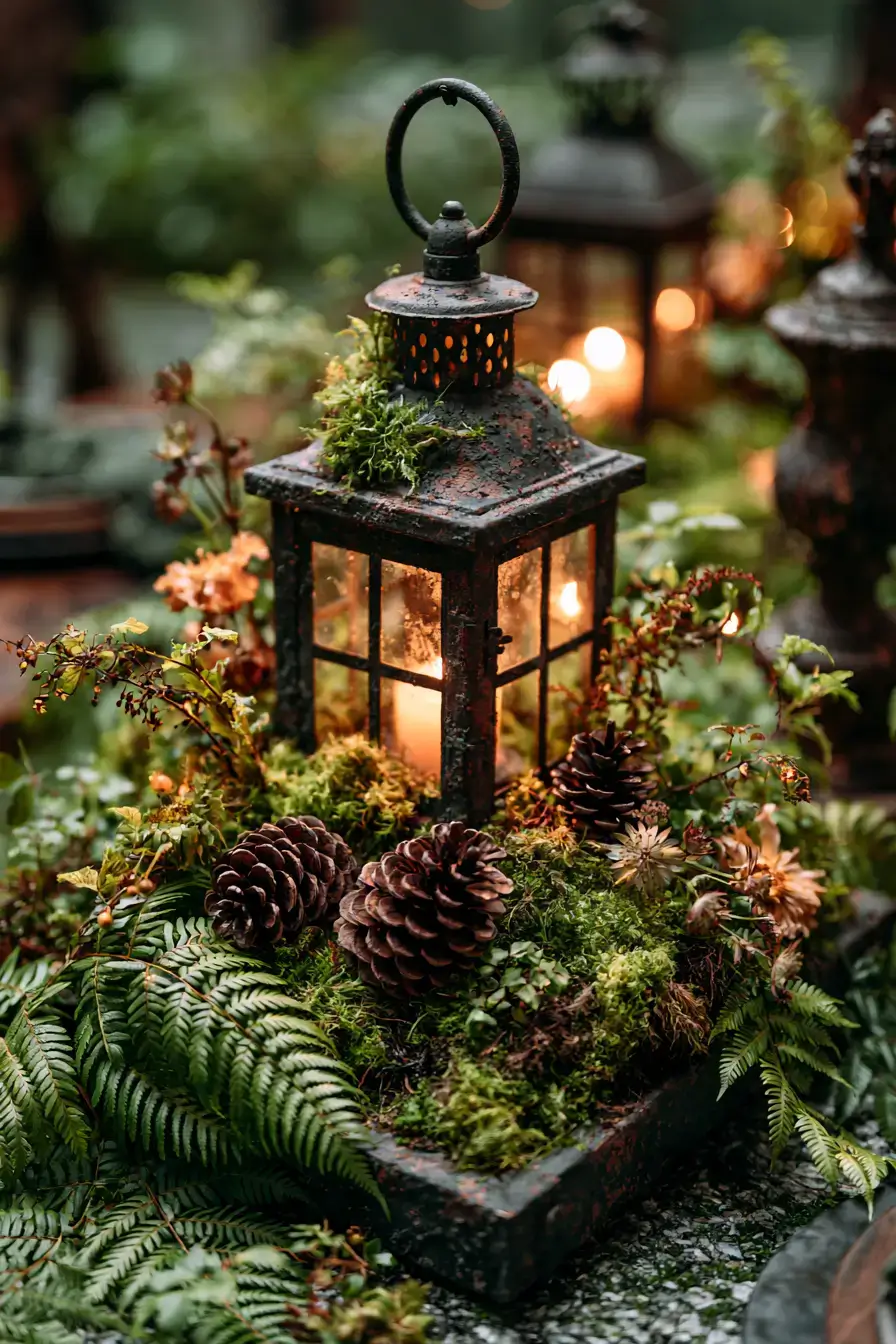 27 Beautiful Fall Wedding Centerpieces to Inspire Your Big Day 23 nature inspired wedding tables 1