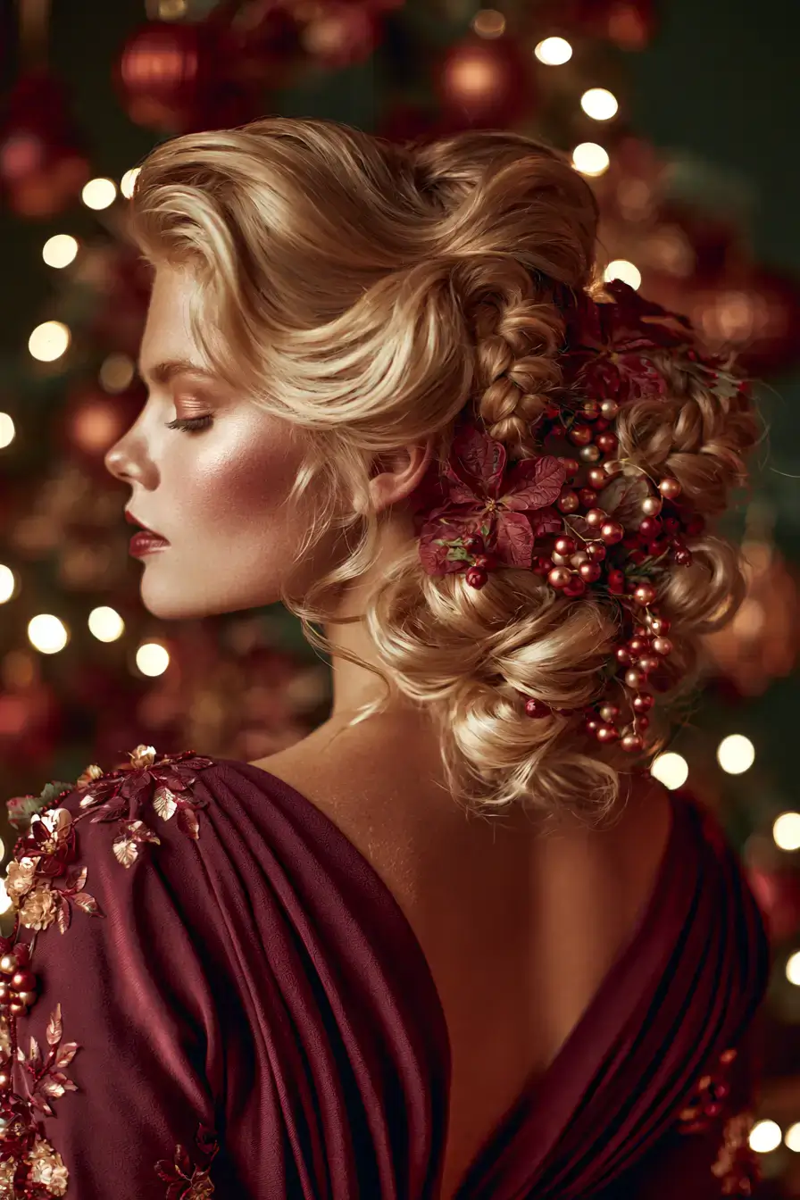 25 christmas hair ideas for every style 1