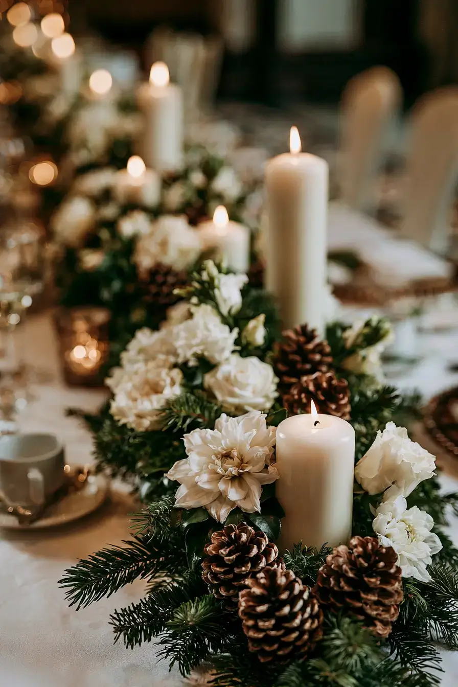25 classic evergreen holiday tables 1