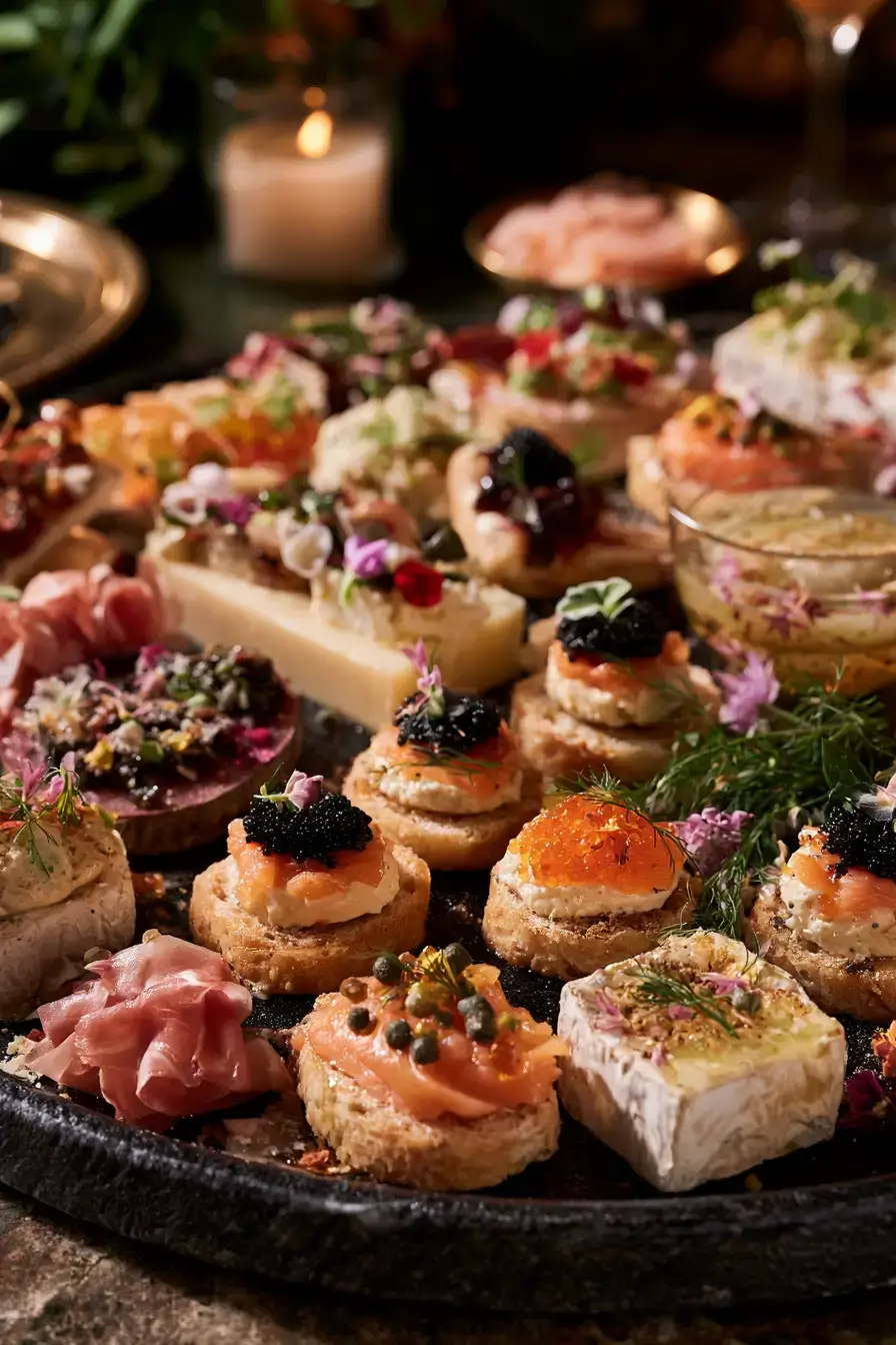 25 elegant party appetizers for weddings
