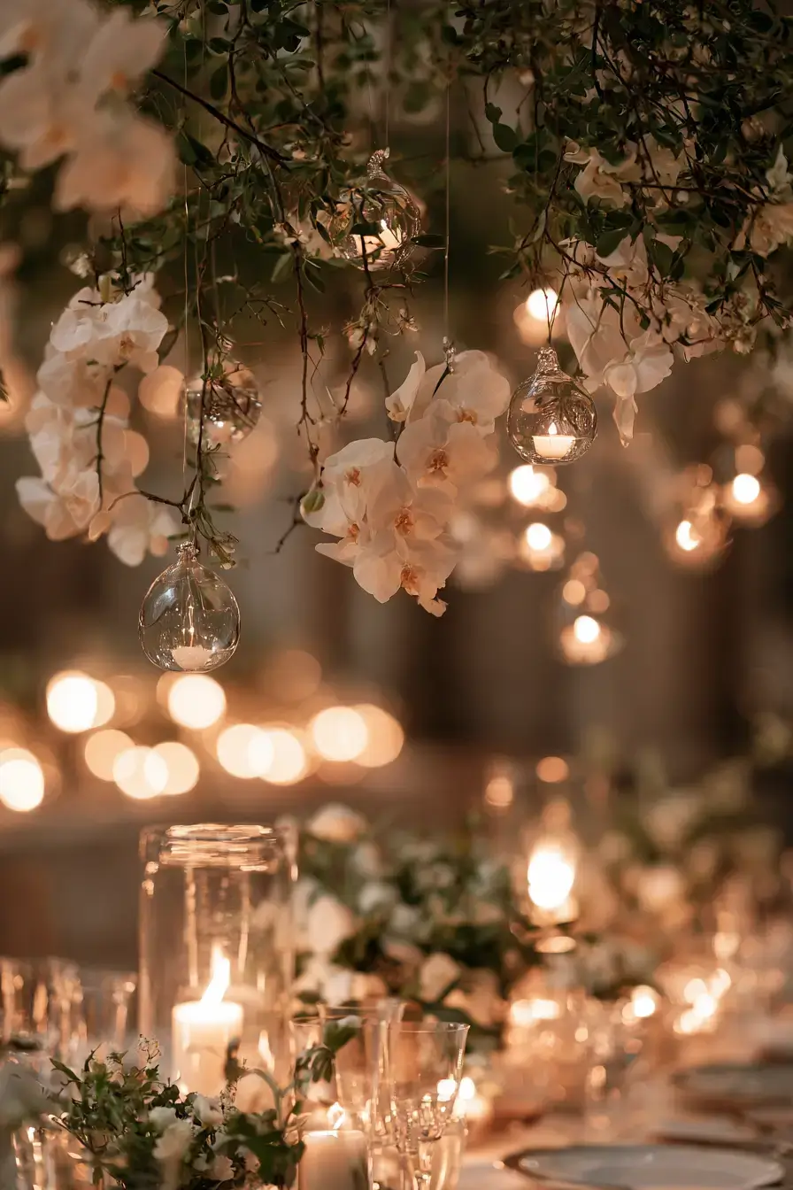 27 Bud Vase Wedding Centerpiece Ideas for Elegant Receptions 25 floating wedding vase elegance 1