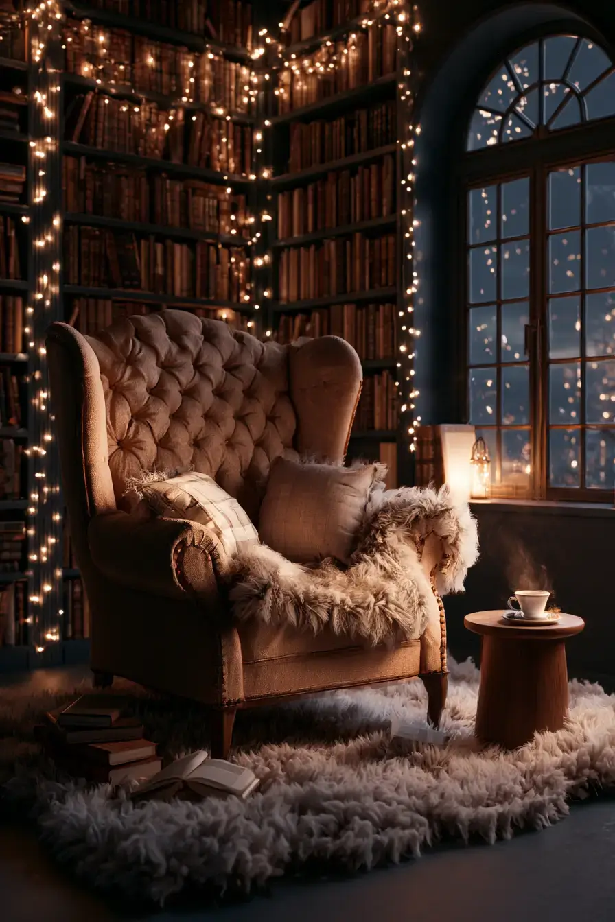 27 Reading Chair Ideas to Make Your Home Feel Extra Cozy 26 book lover cozy corners 1