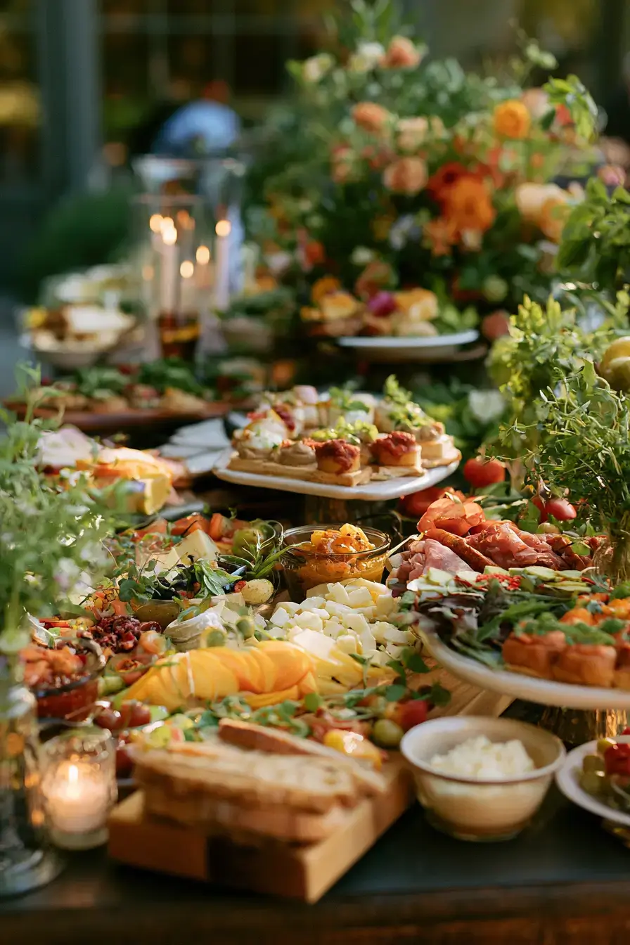 26 fresh seasonal reception bites 1