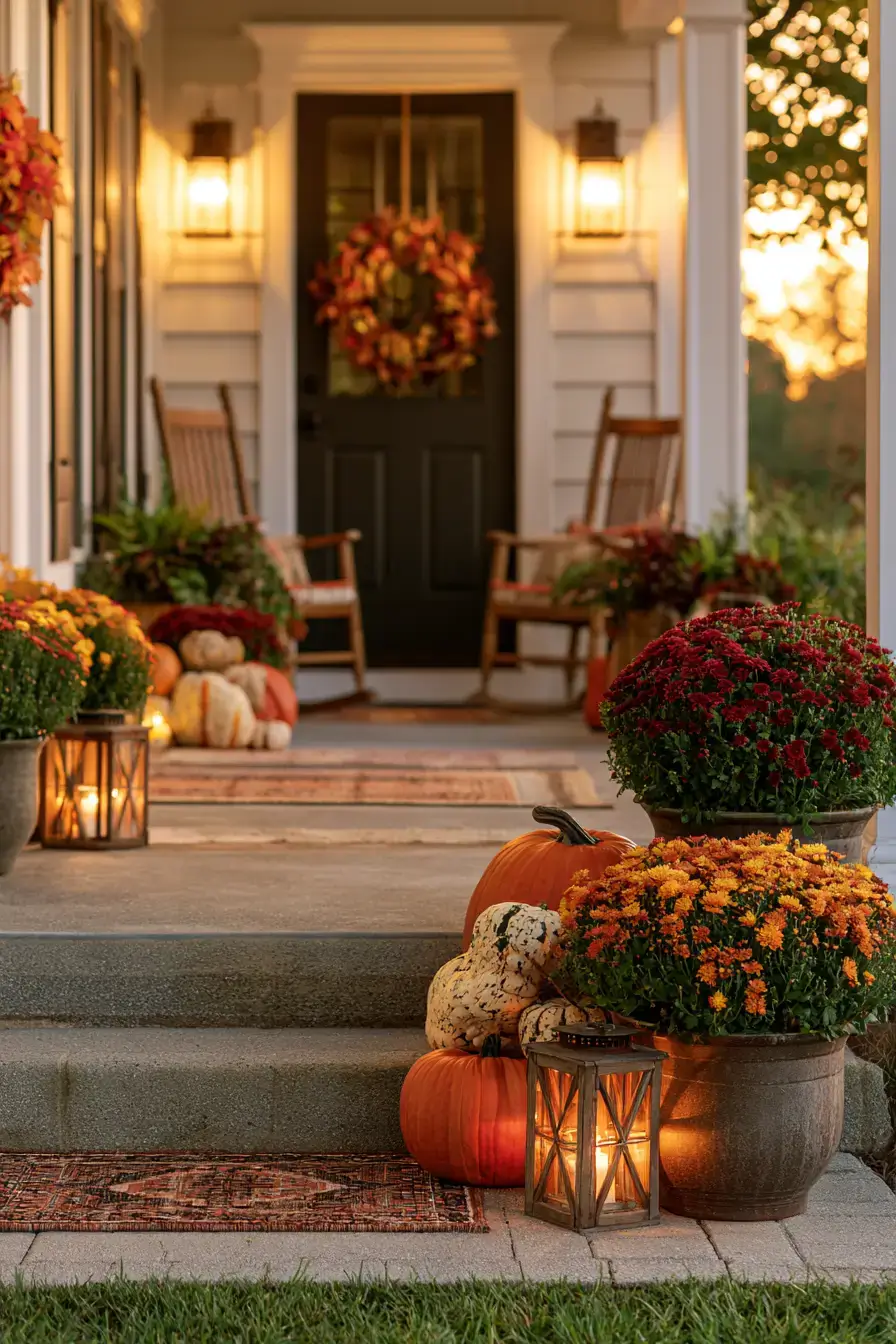 26 inviting seasonal front porch ideas 1