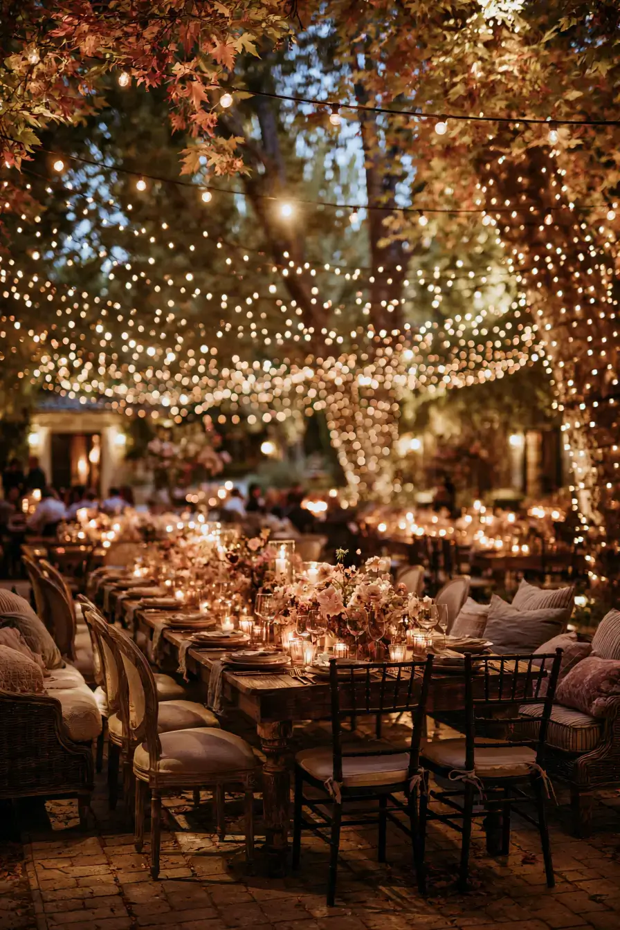 27 enchanting evening wedding moments 1