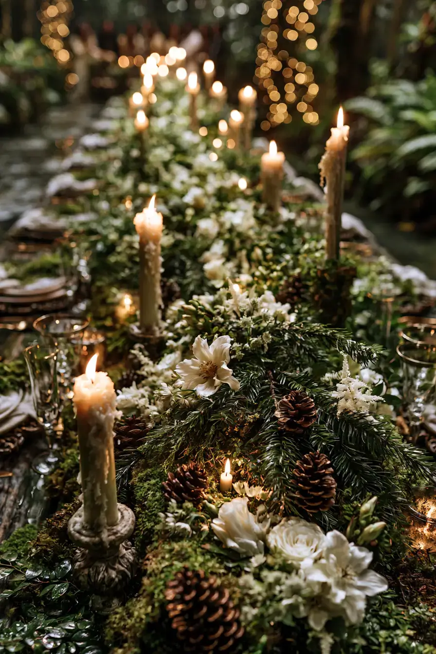 27 Beautiful Fall Wedding Centerpieces to Inspire Your Big Day 27 forest inspired autumn decor 1