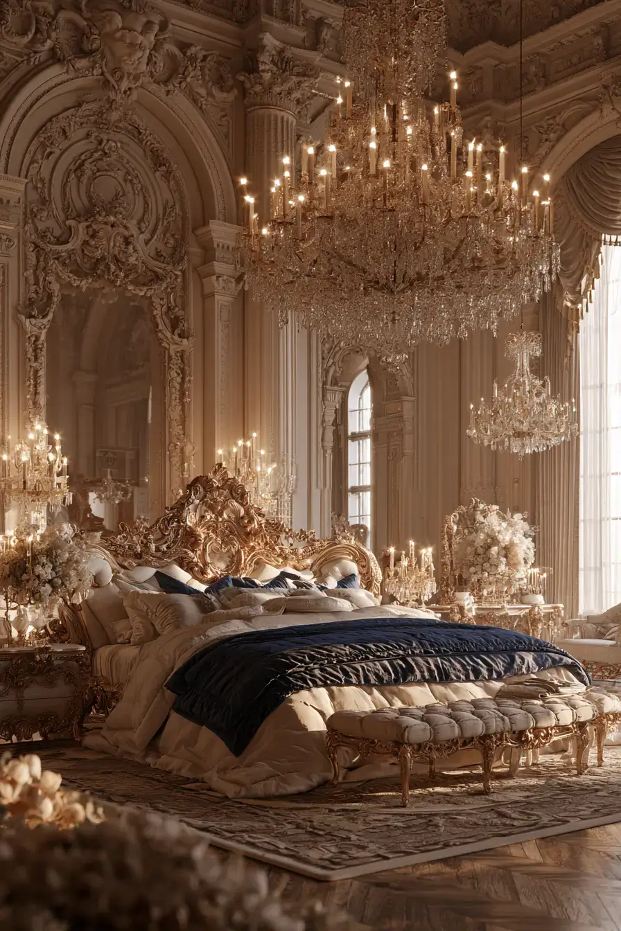 27 Fantasy Royal Bedroom Inspirations For Elegant Living 27 palace inspired fantasy royal bedroom makeover 1