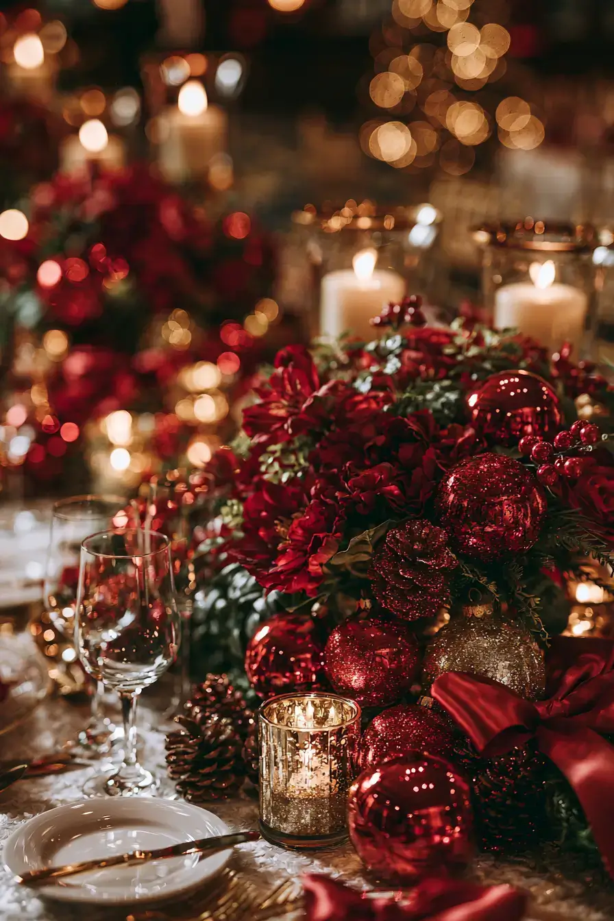 3 holiday floral centerpiece inspiration 1