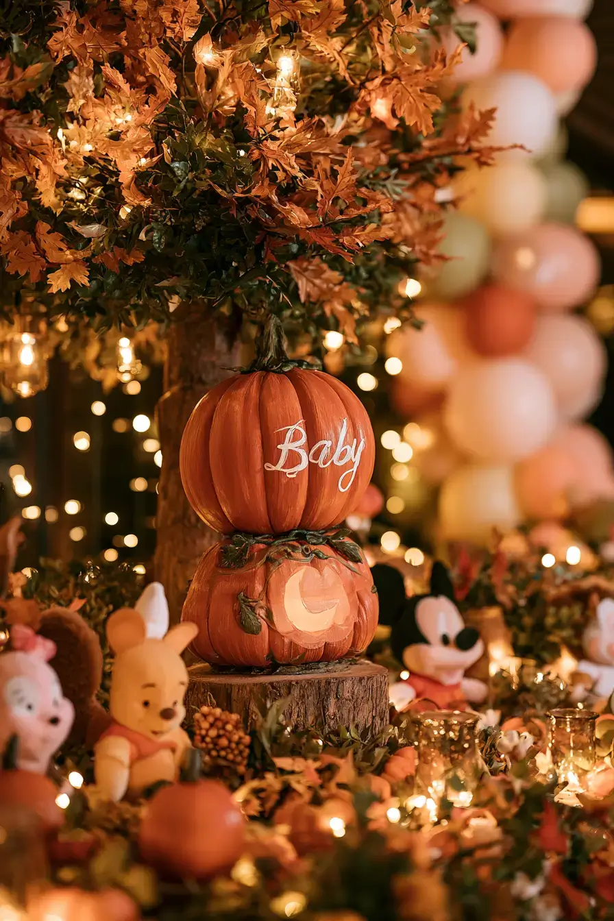 3 magical disney fall baby shower 1