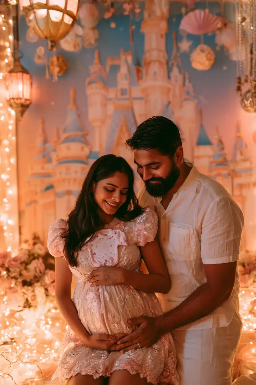4 disney inspired family pregnancy reveal 1