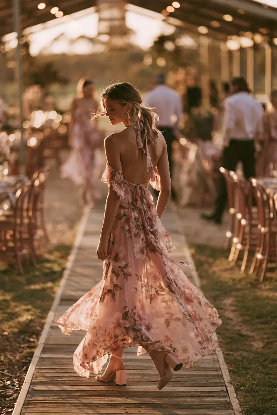 27 Barn Wedding Guest Outfit Ideas That Fit Any Season 4 lulus romantic dress inspiration 1