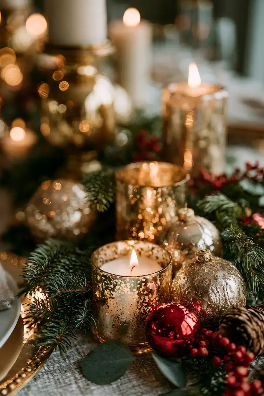 5 chic budget holiday table decor 1